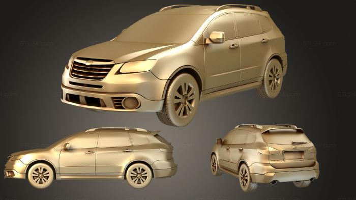 Автомобили и транспорт (Subaru Tribeca 2010, CARS_3503) 3D модель для ЧПУ станка